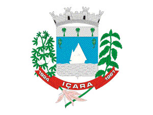 Logo Língua Portuguesa - Içara/SC - Prefeitura - Superior (Edital 2022_001_ps)