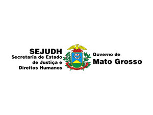 Logo Secretaria de Justiça e Direitos Humanos do Estado do Mato Grosso