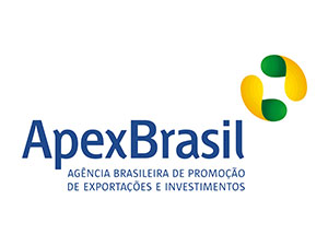 Logo Língua Portuguesa - Apex-Brasil - Superior (Edital 2024_001_ps)