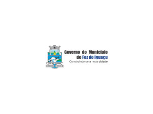Logo Foz do Iguaçu/PR - Prefeitura Municipal
