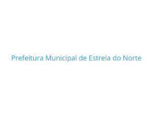 Estrela do Norte/SP - Prefeitura Municipal