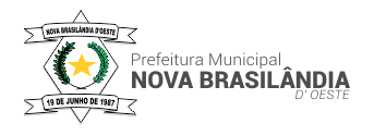 Logo Nova Brasilândia D'Oeste/RO - Prefeitura Municipal