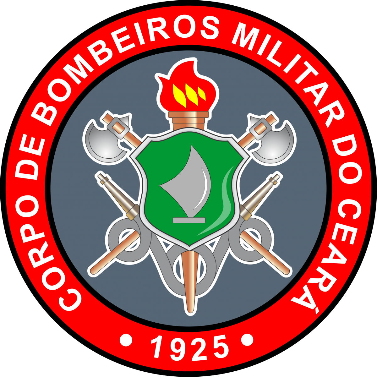 Logo Corpo de Bombeiros Militar do Ceará