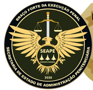 Logo Secretaria de Estado de Administração Penitenciária do Distrito Federal - Polícia Penal DF