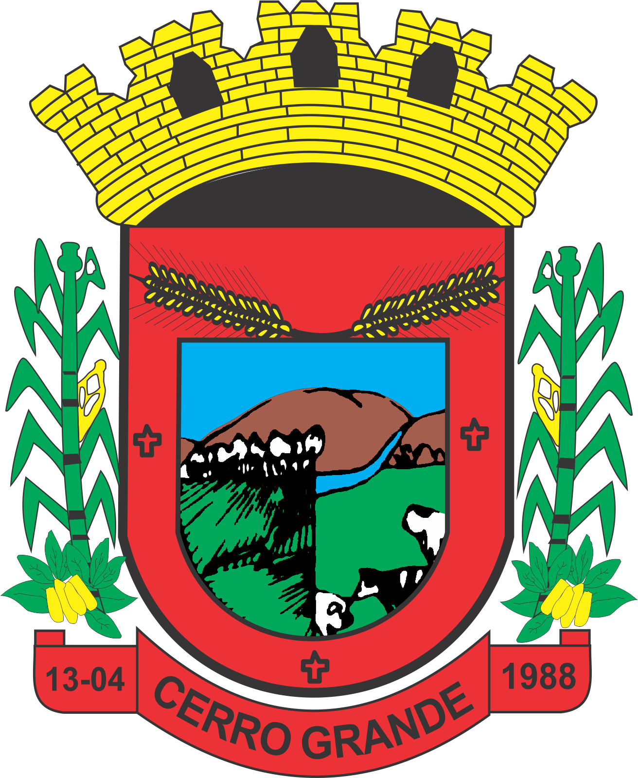 Logo Cerro Grande/RS - Prefeitura Municipal