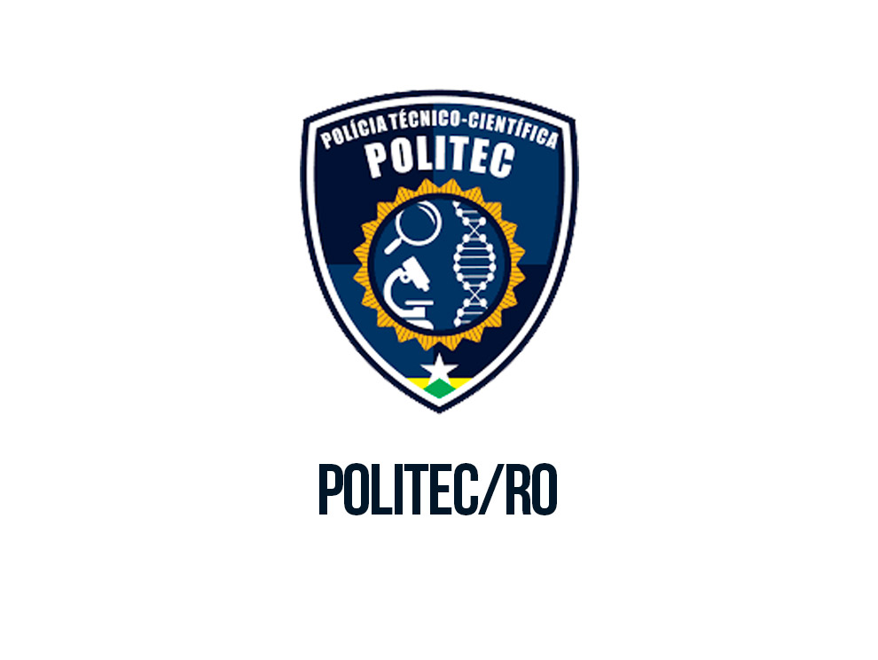 Logo Criminalística - Politec RO (Edital 2022_001)