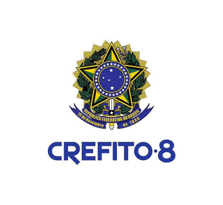 Logo Conselho Regional de Fisioterapia e Terapia Ocupacional da 8ª região (Paraná)